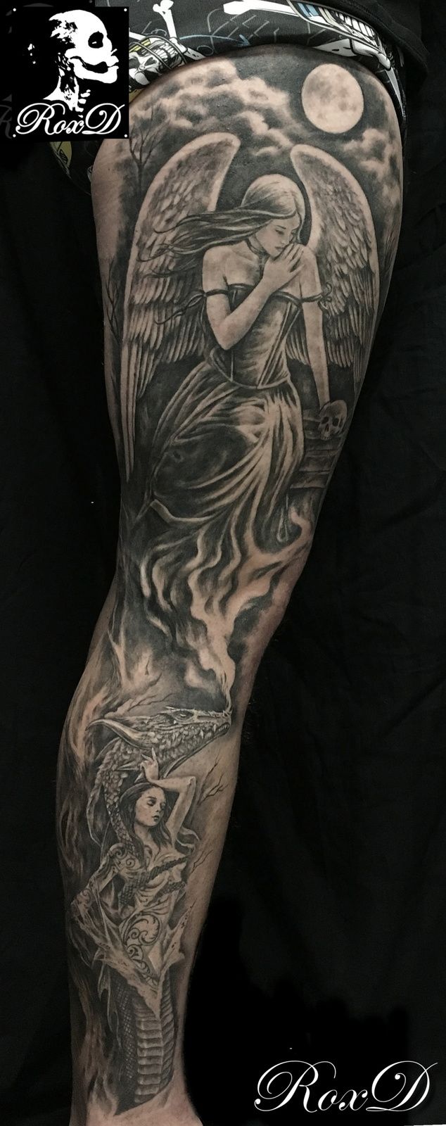 Tatouage jambe