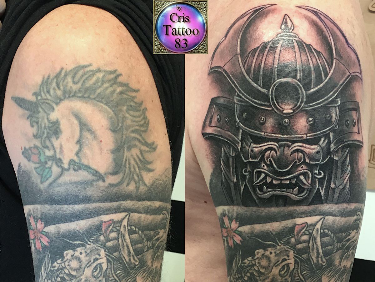 Recouvrement vieux tatouage