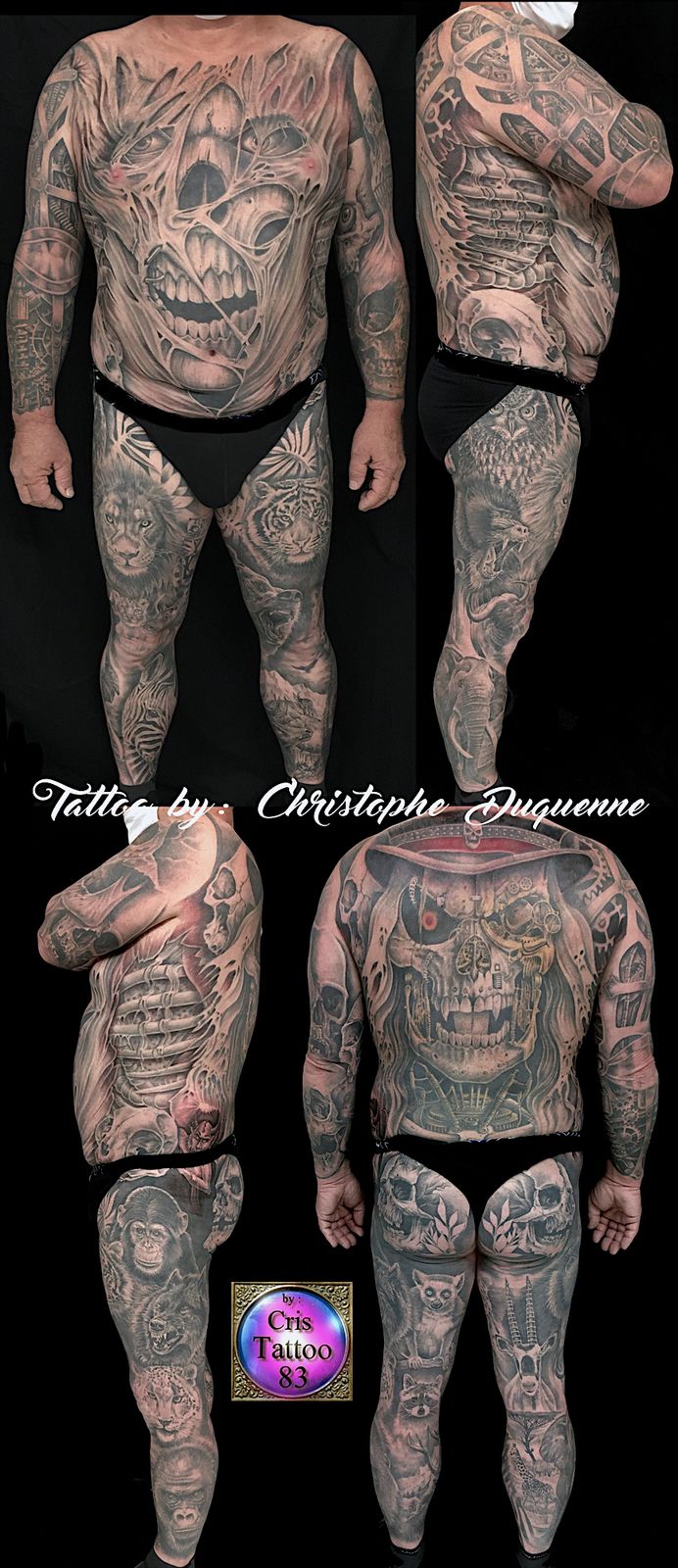 Tatouage corps complet