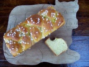 Brioche Tressée au Sucre
