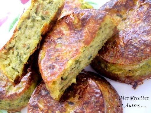 Petits Flans de Courgettes