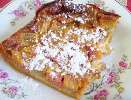 Clafoutis à la Rhubarbe