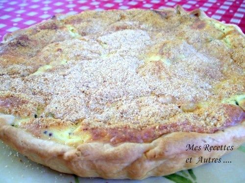 Tarte Courgettes - Maroilles
