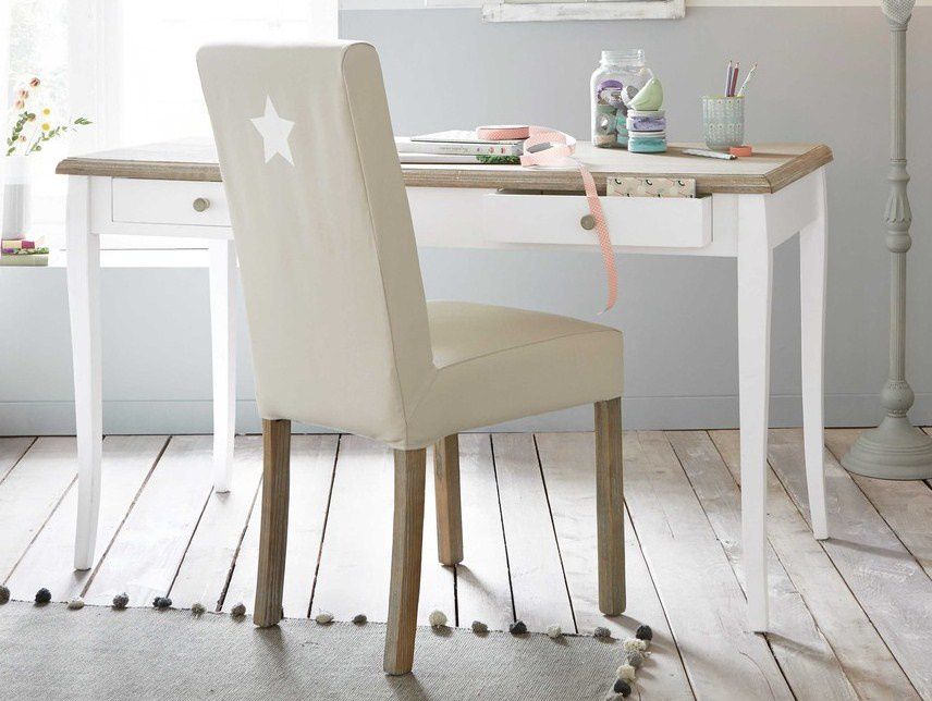 Chaises retro en bois blanc, Baumann, fourmi, Ikea, Maisons du Monde -  Fashion maman