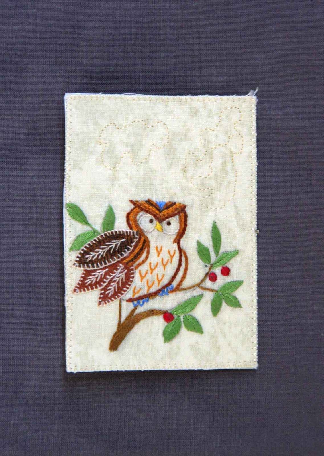 ATC chouettes....groupe A