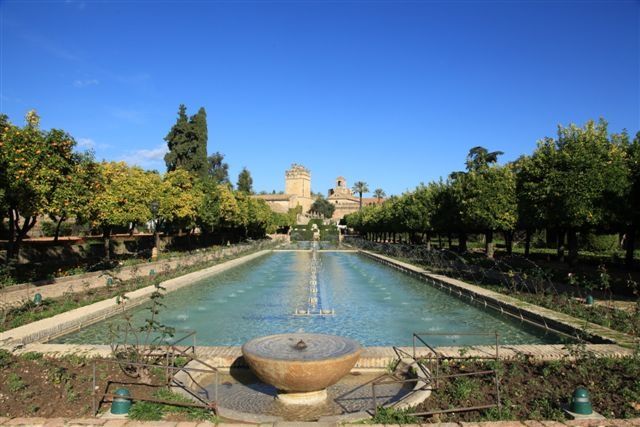les jardins de l'Alcazar de Cordoue