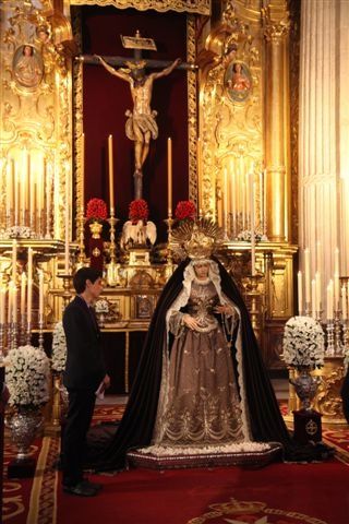 Séville, vierge de procession