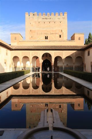 L'Alhambra : le patio de los arrayanes