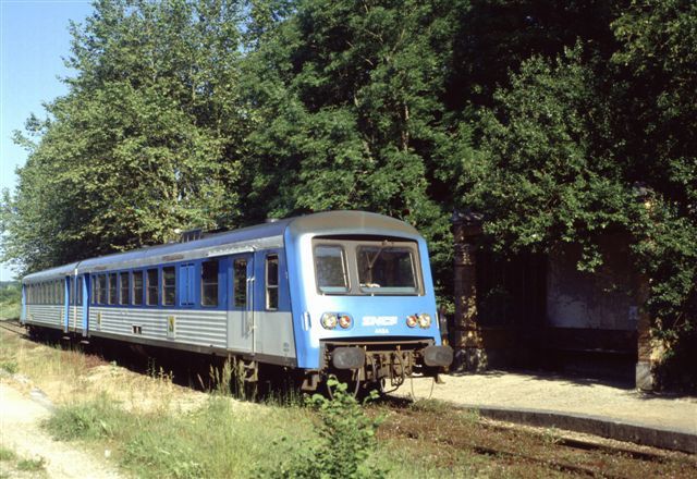 Autorail X 4334 à Chamoy Saint-Phal