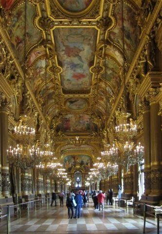 Le grand foyer opéra Garnier