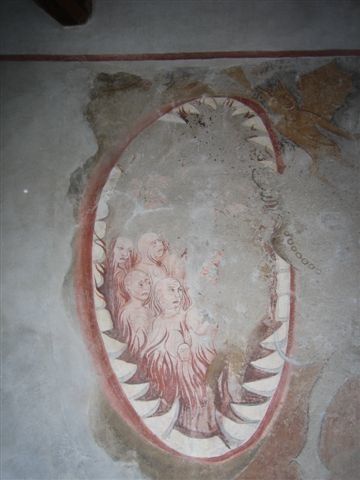 Fresque de la chapelle Saint-Antoine à Bessans