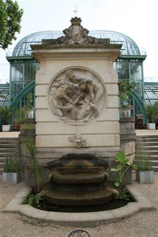 Fontaine du jardin des serres d'Auteuil