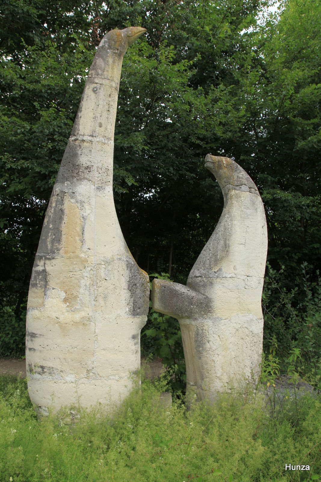 Chessy, sculptures de Jacques Servières