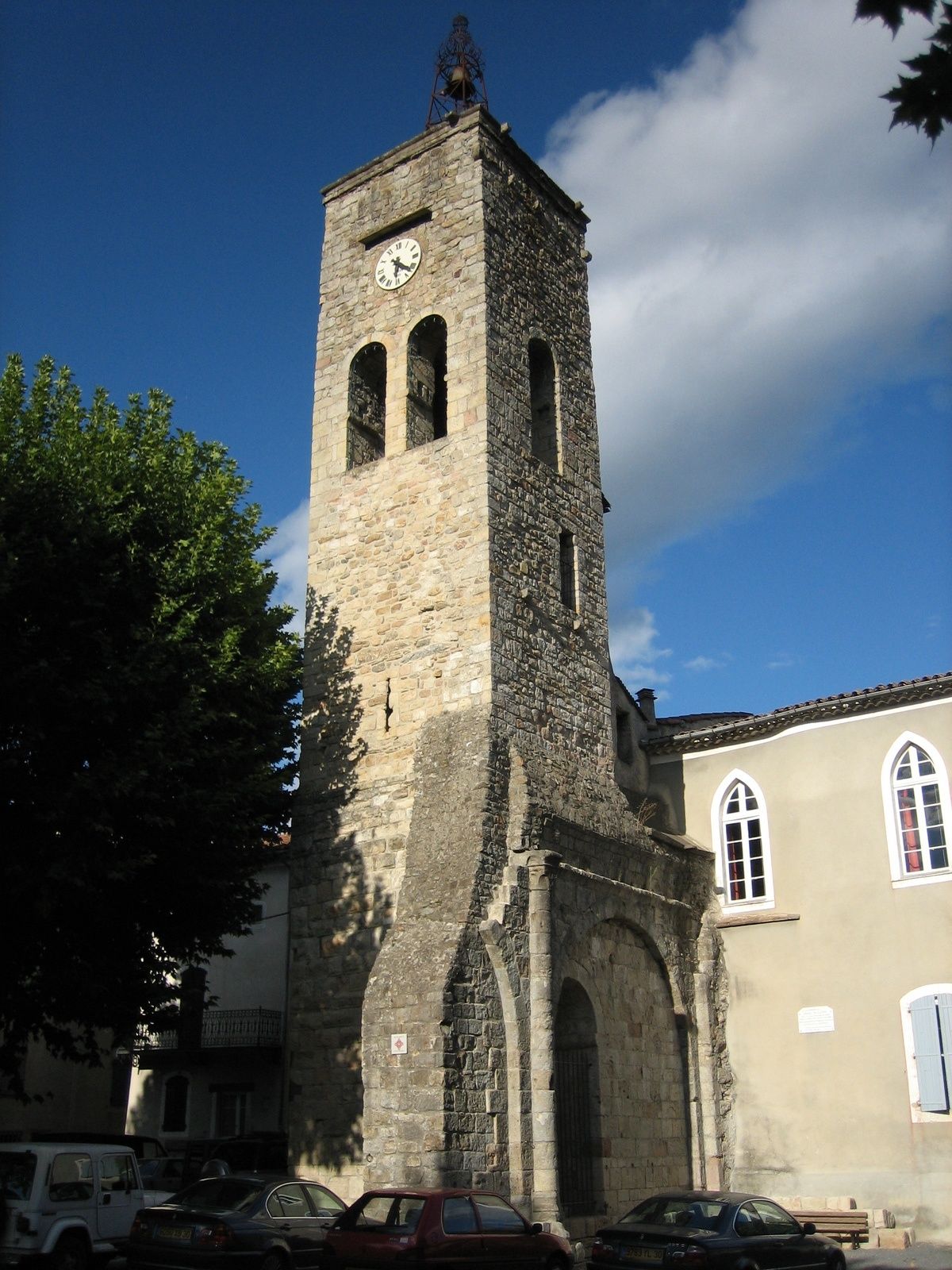 Saint-Jean du Gard, la tour de l'Horloge