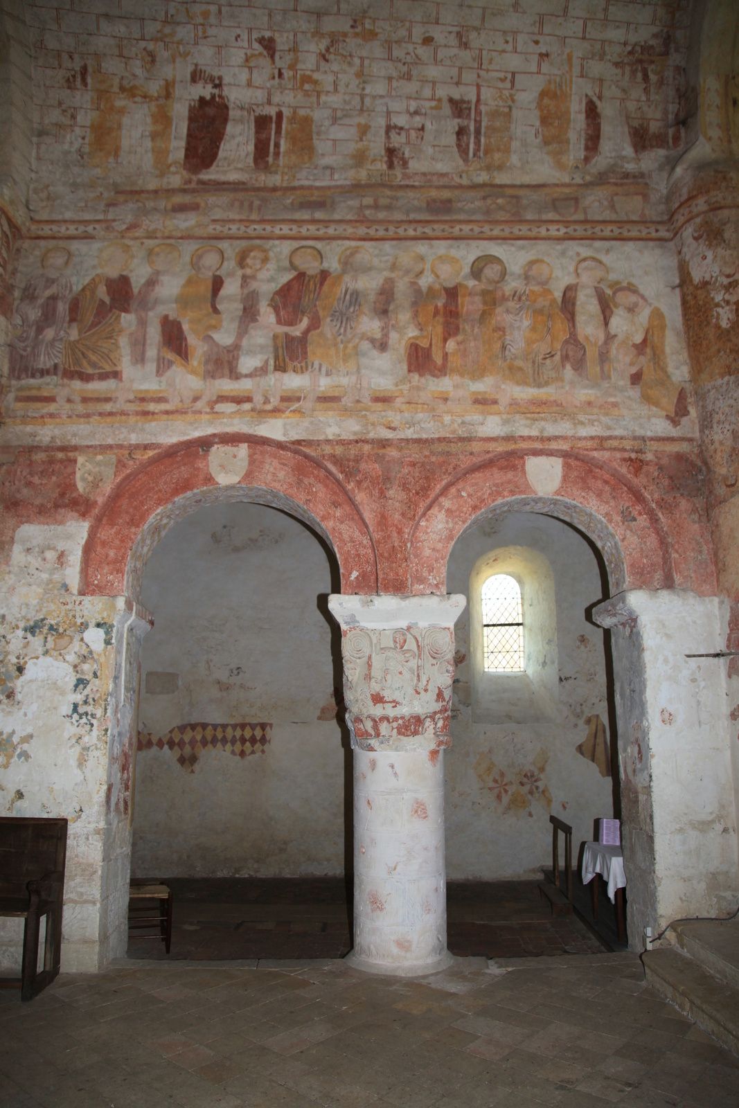 Eglise Saint-Genest, peintures murales