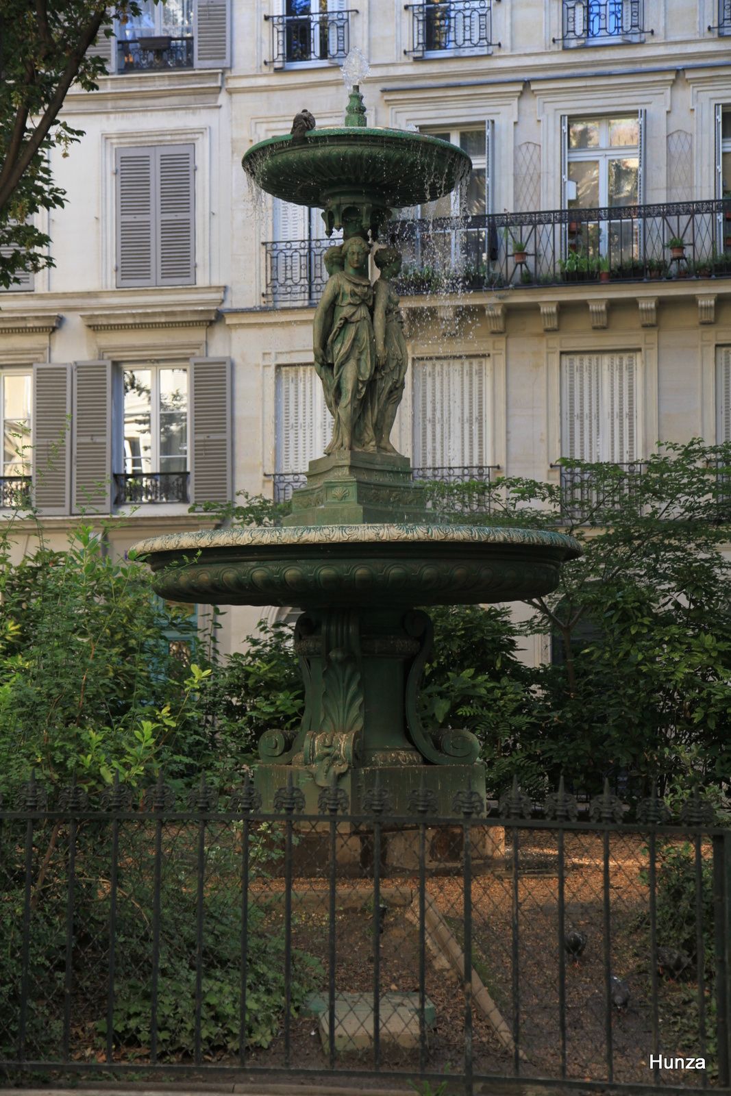 Paris, fontaine de la Cité de Trévise