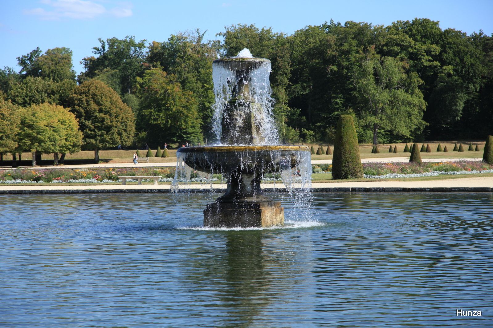 Château de Fontainebleau, le carré d'eau