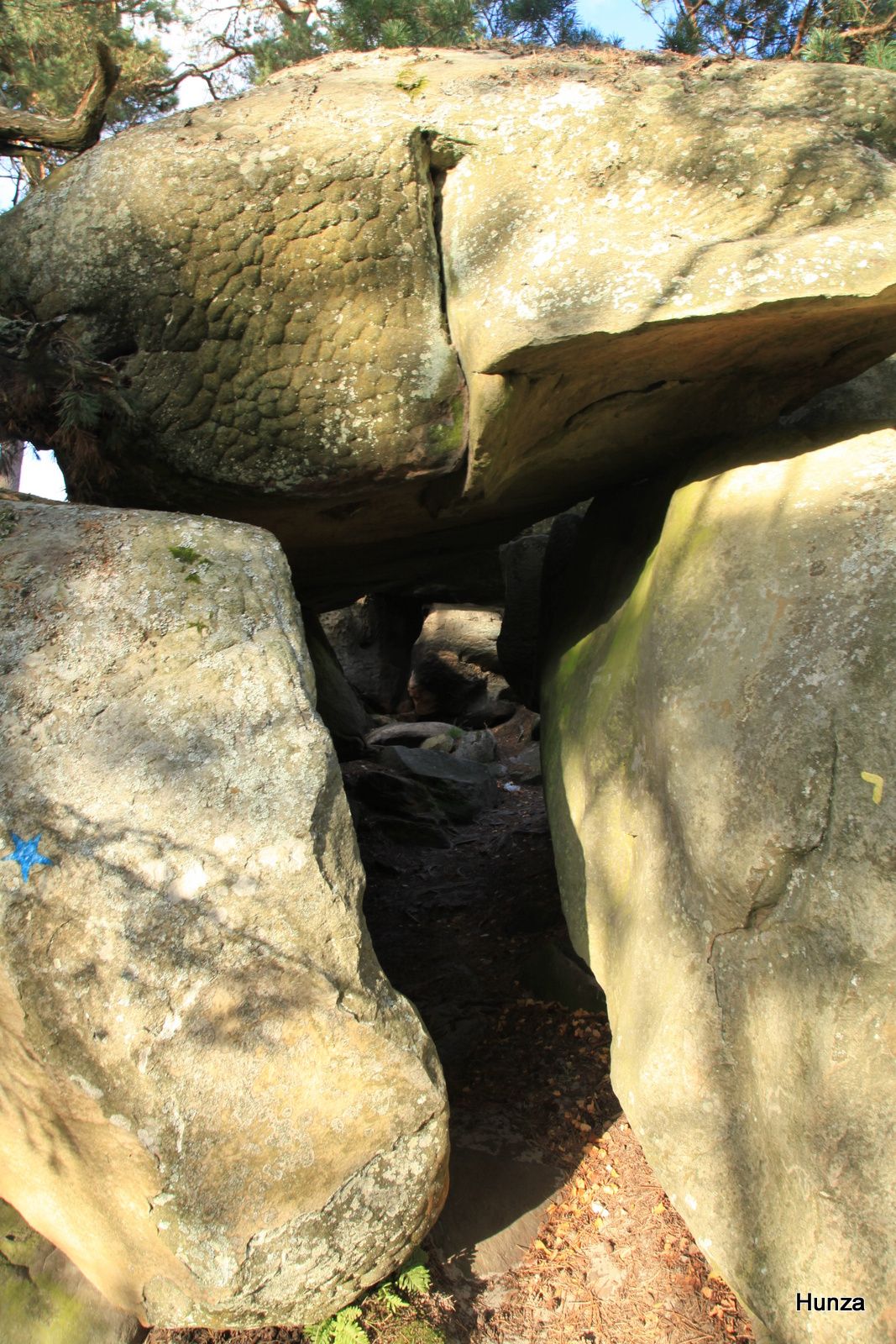 Forêt de Fontainebleau, dolmen Adolphe Joanne