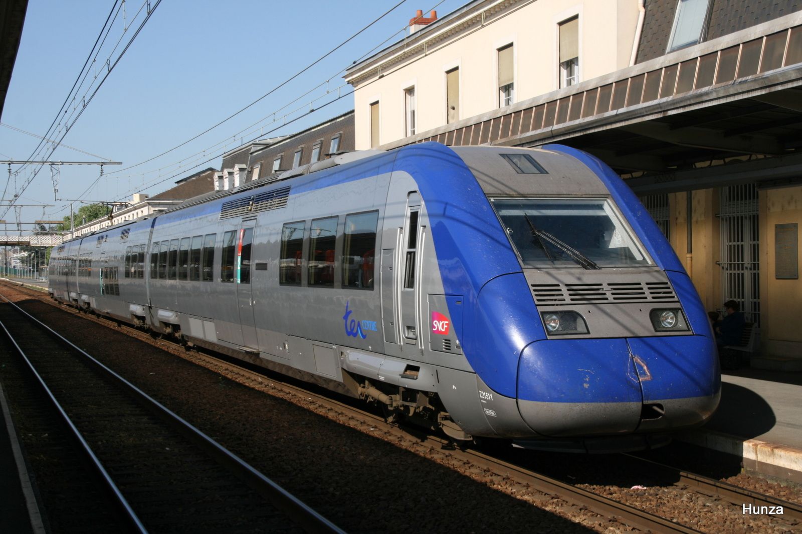 Z 21511 en gare de Châteauroux (21 avril 2007)