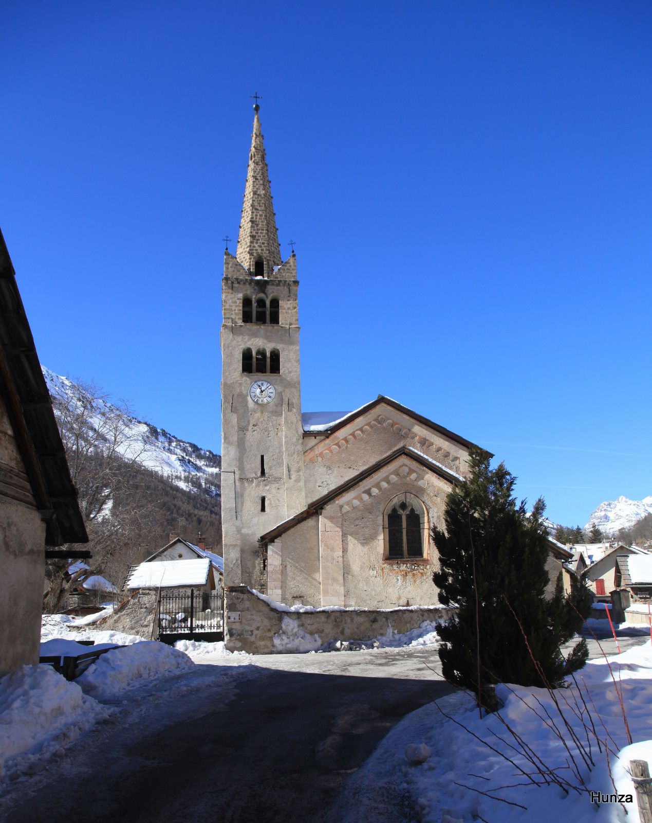 Névache, église Saint-Marcellin