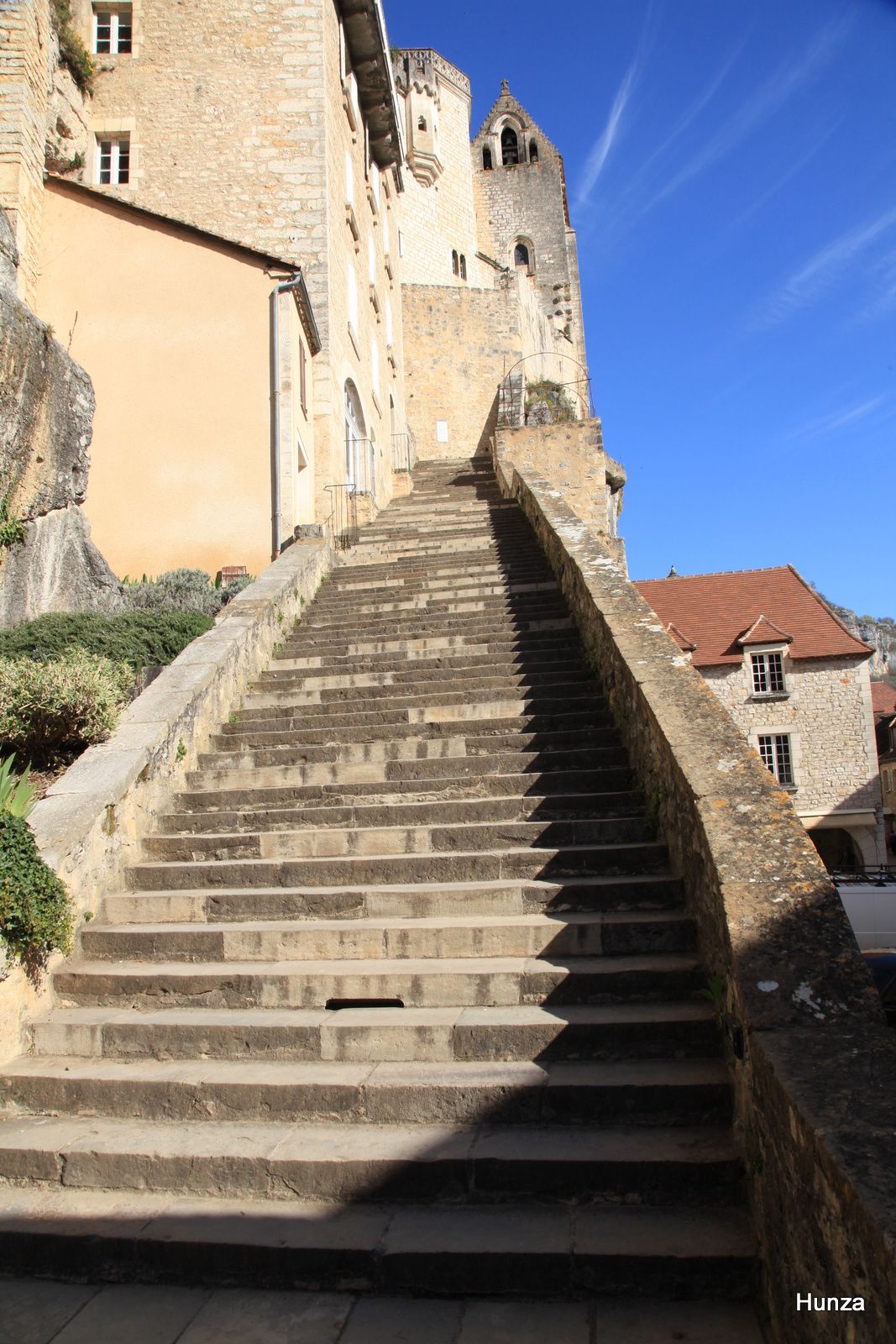 Rocamadour, grand escalier des pèlerins