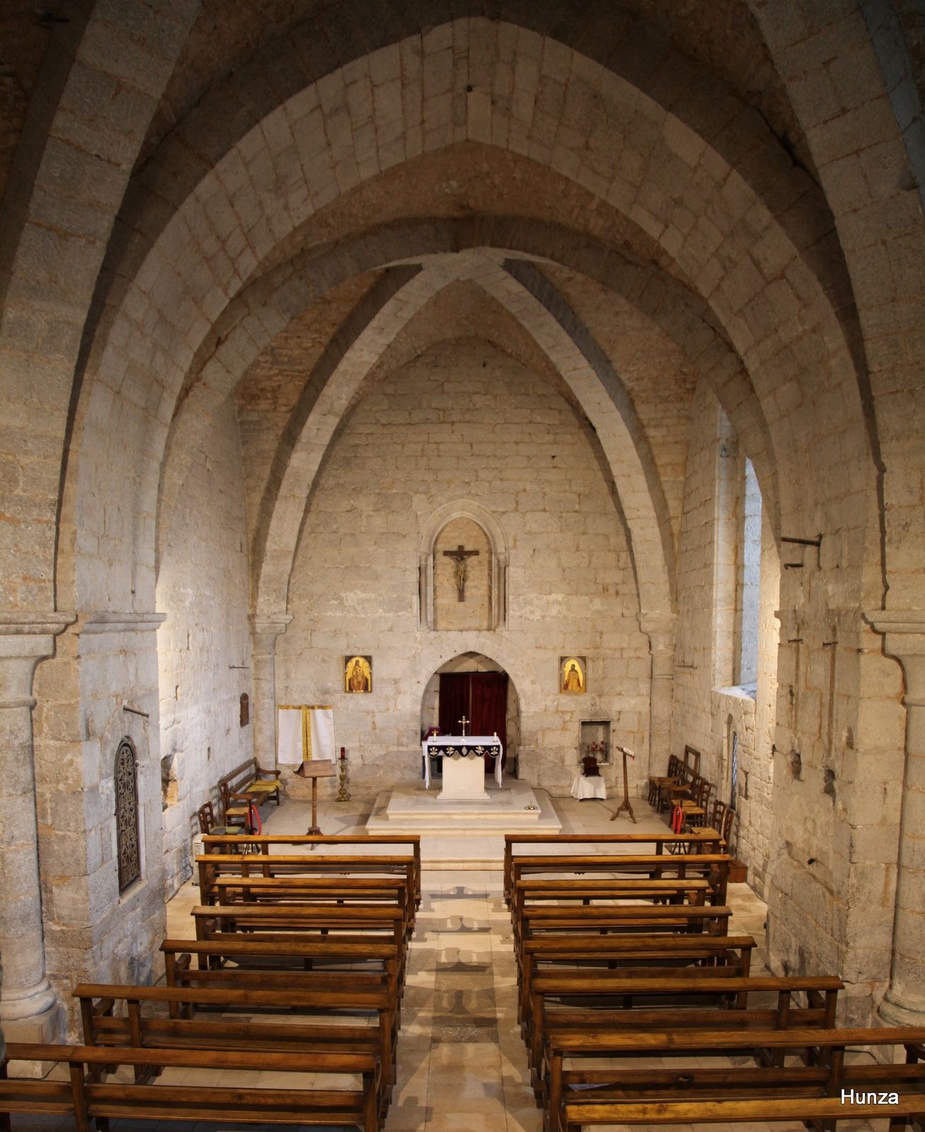 Rocamadour, crypte de Saint-Amadour