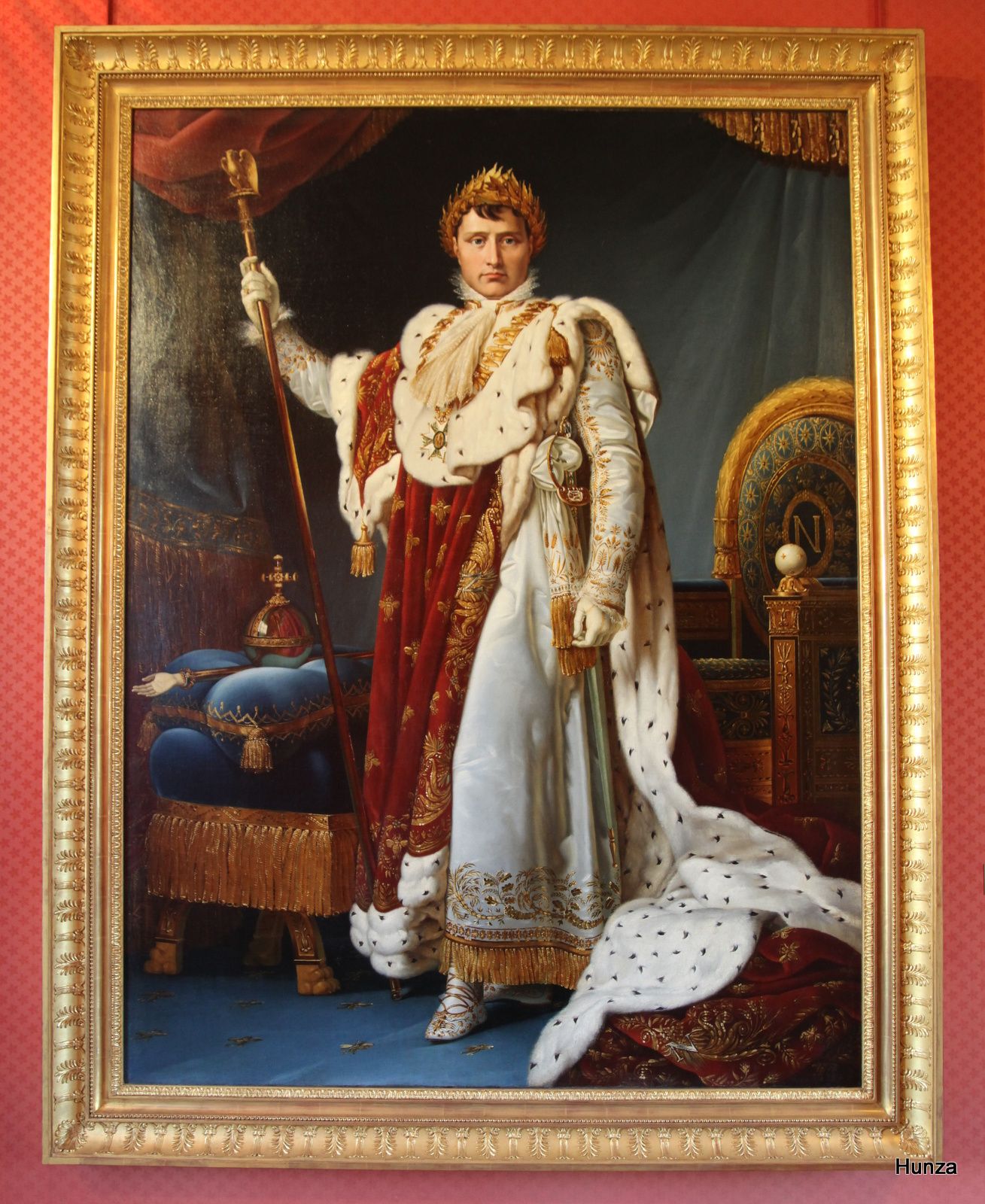 L'empereur Napoléon peint en 1805 par le baron François Gérard (1770-1837)