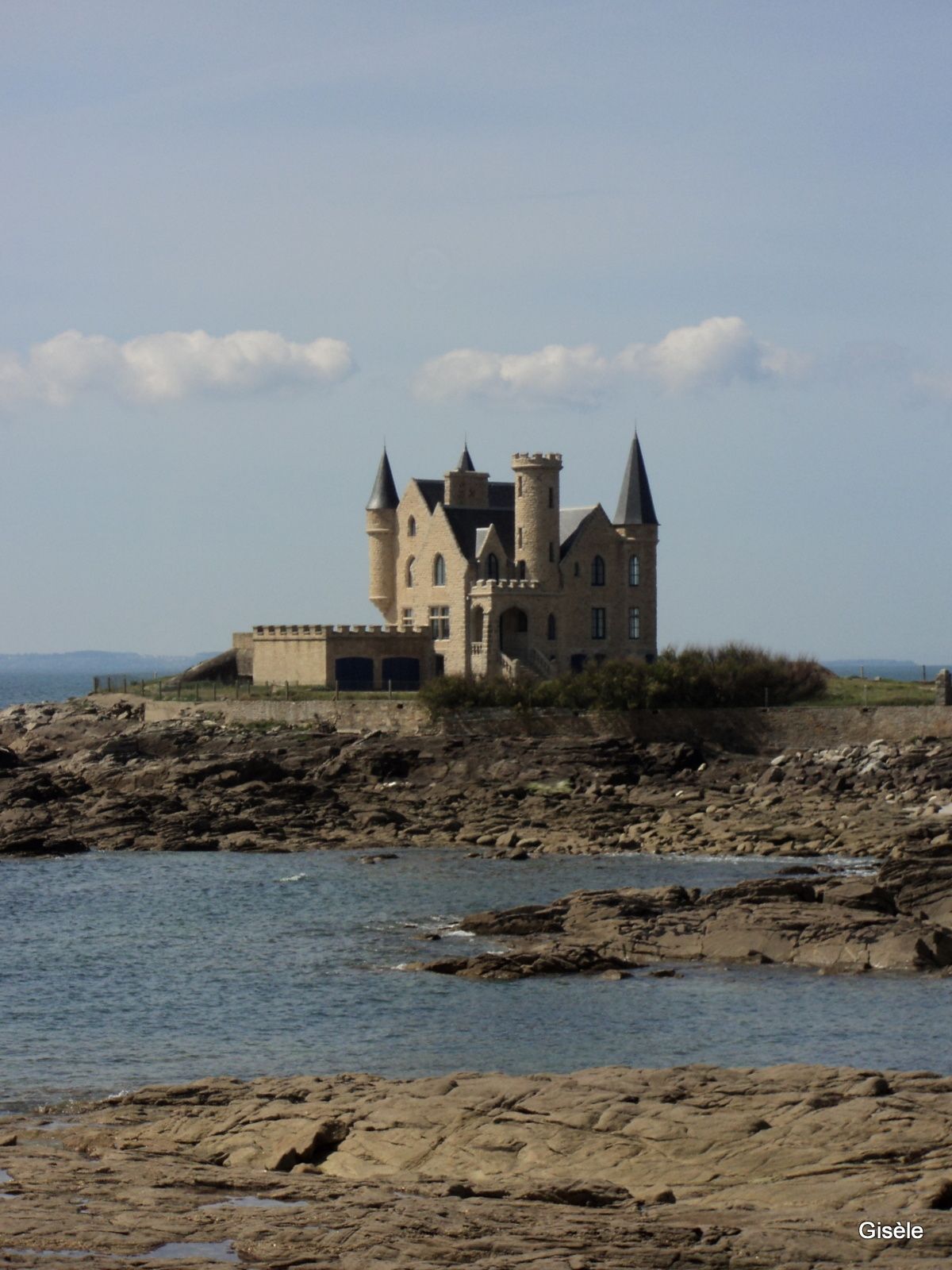 Quiberon, le château Turpault