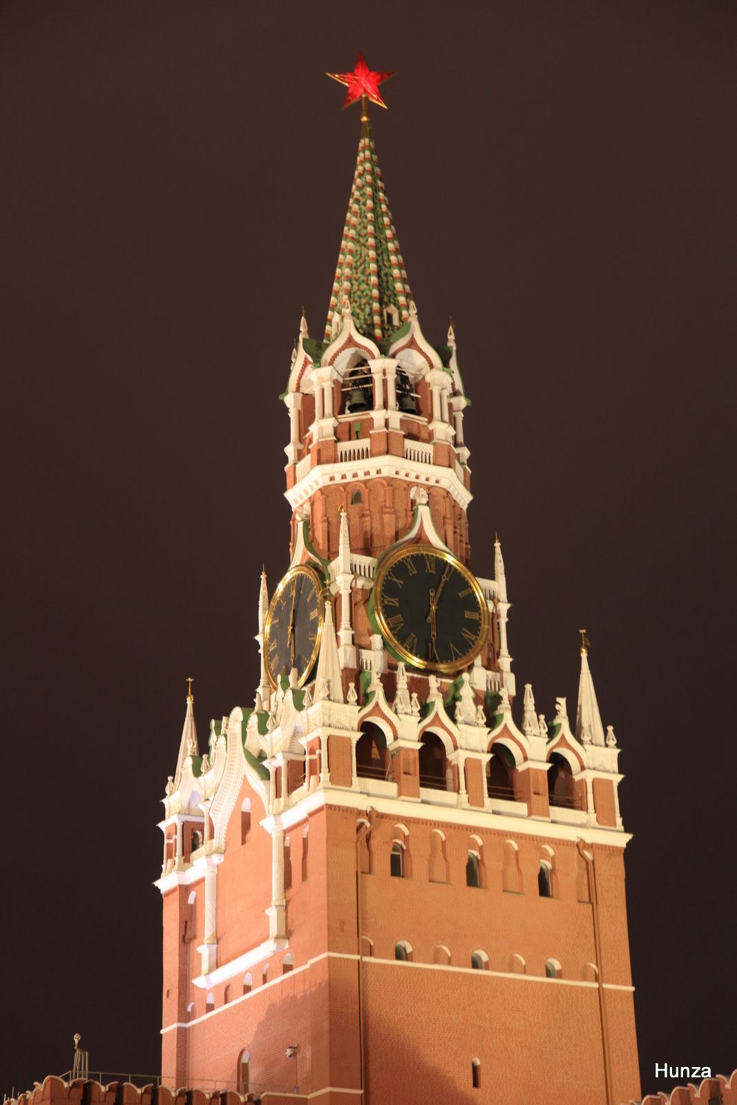 Moscou, la tour Spasskaïa 