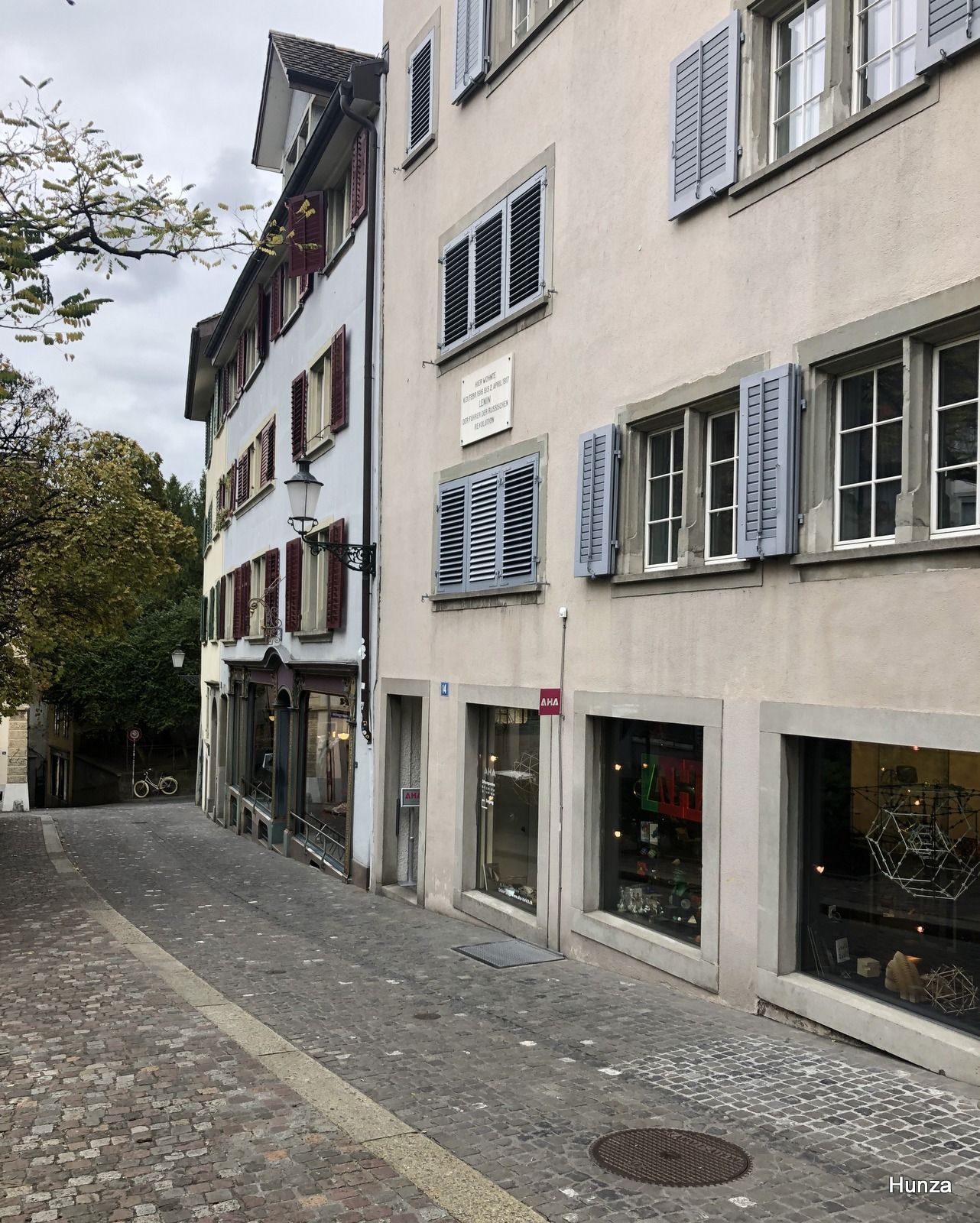 Zurich, maison de Lénine, Spiegelgasse 14