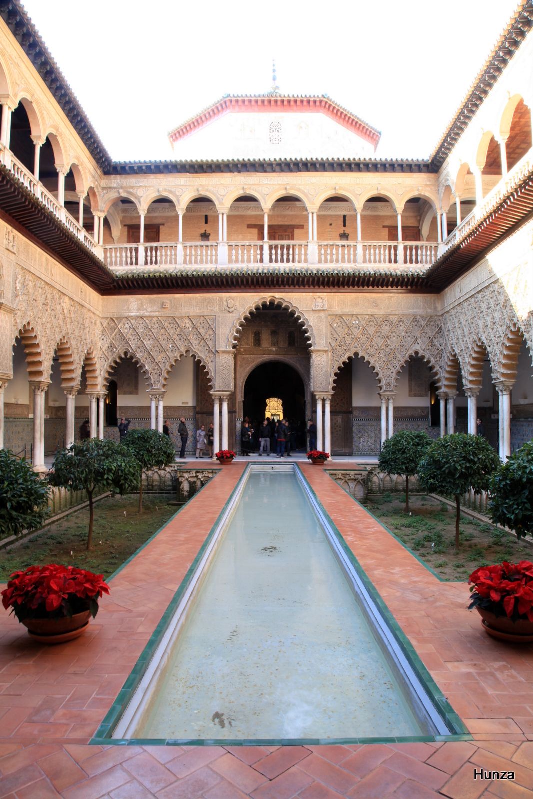 Real Alcázar de Sevilla, patio de las Doncellas