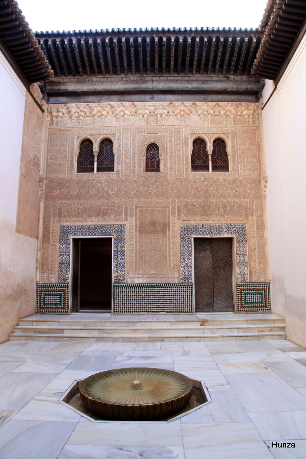 Alhambra, Fachada de comares