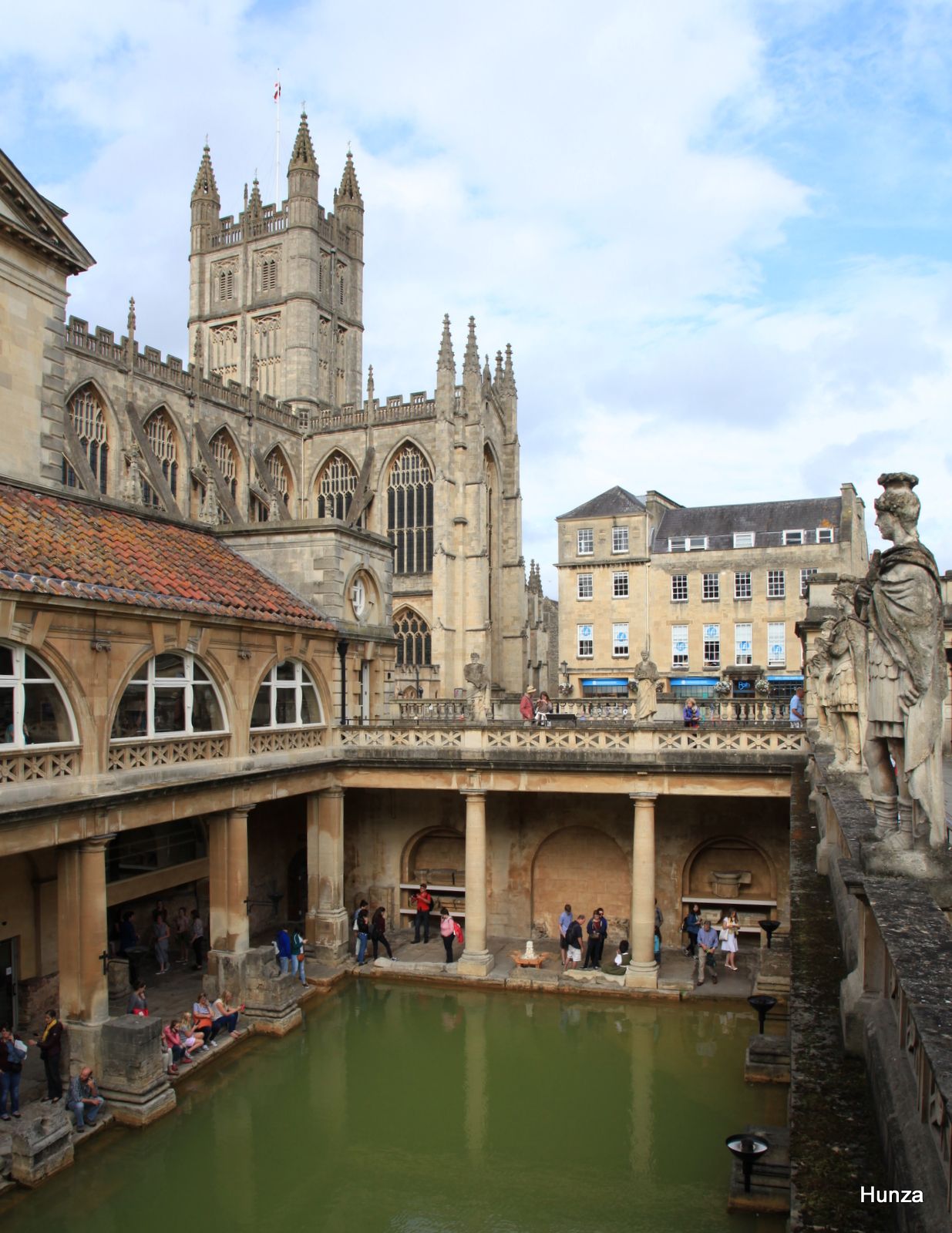 Bath, les bains romains