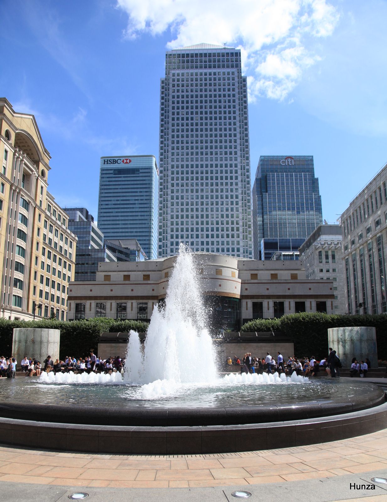 Cabot square, Canary Warf