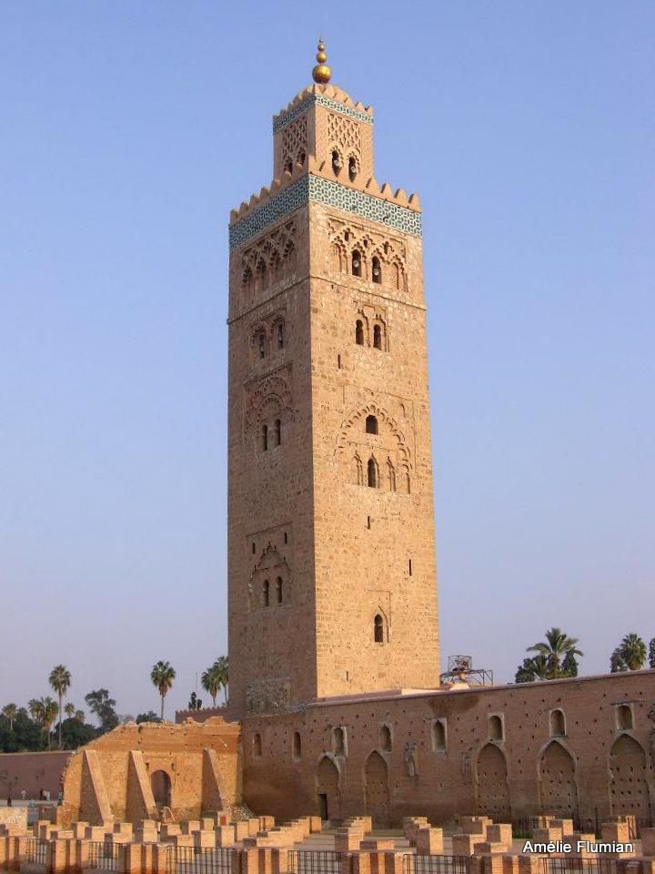 Marrakech, minaret de la Koutoubia