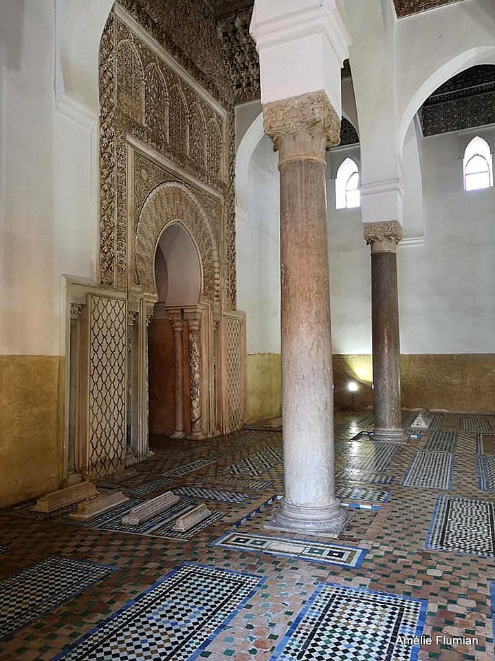 Marrakech,  tombeaux saadiens 