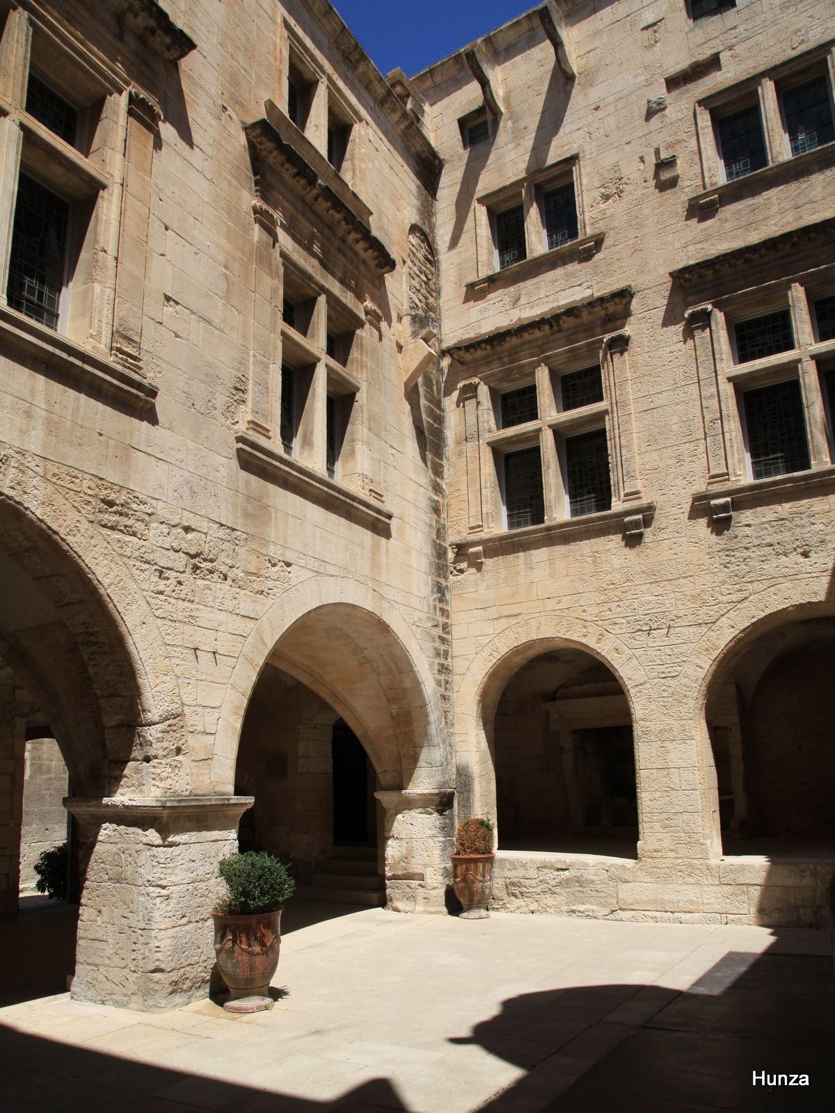 Les Baux de Provence, l'hôtel de Manville