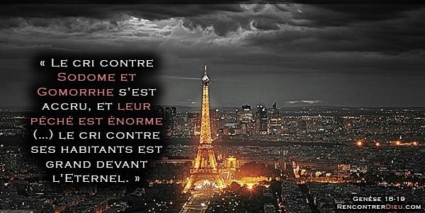 ATTENTATS DE PARIS DU VENDREDI 13, MESSAGE URGENT – Le cœur est atteint : La France doit se repentir ou elle périra.