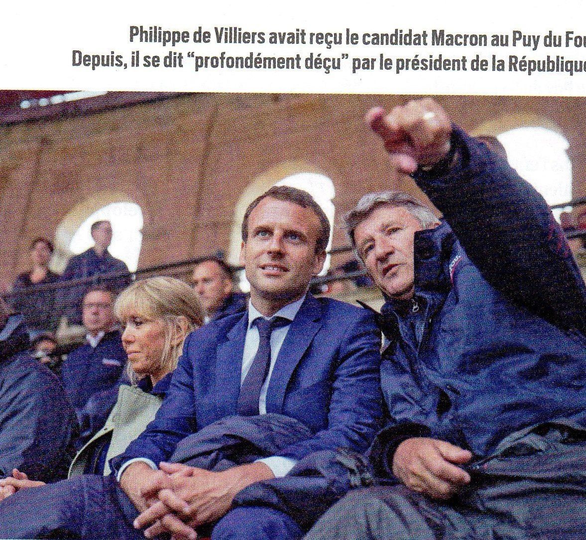 Quand Philippe de Villiers nous parle de la France, et de  l'accessoire Macron.