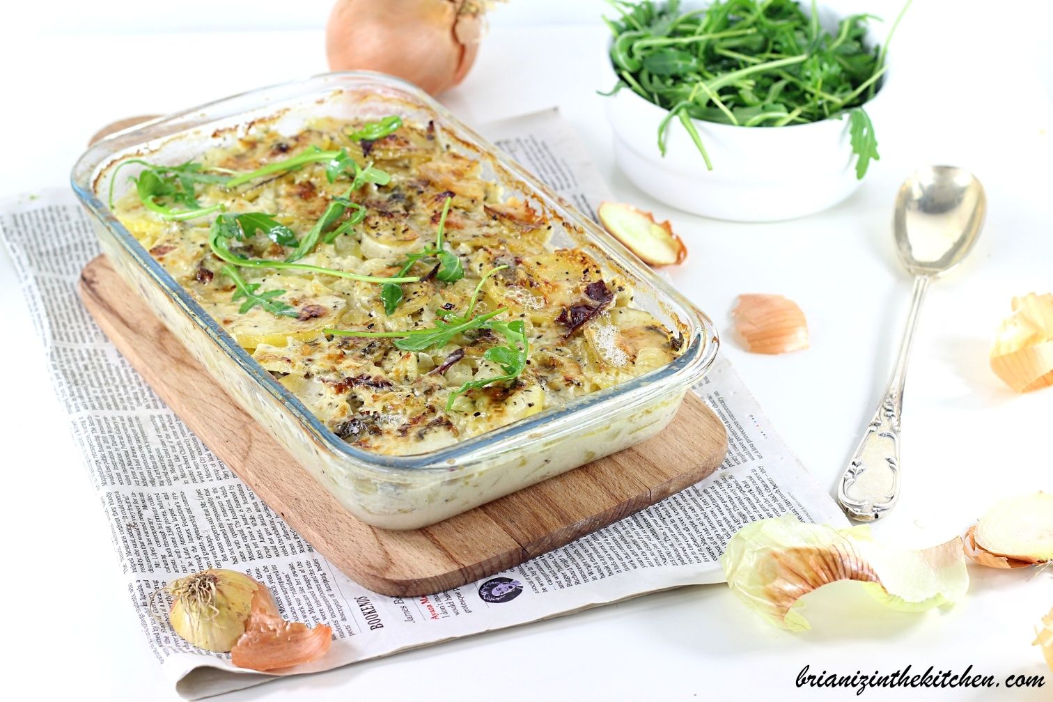 Tartiflette Roquefort Noix De Boeuf Sechee Brian Iz In The Kitchen