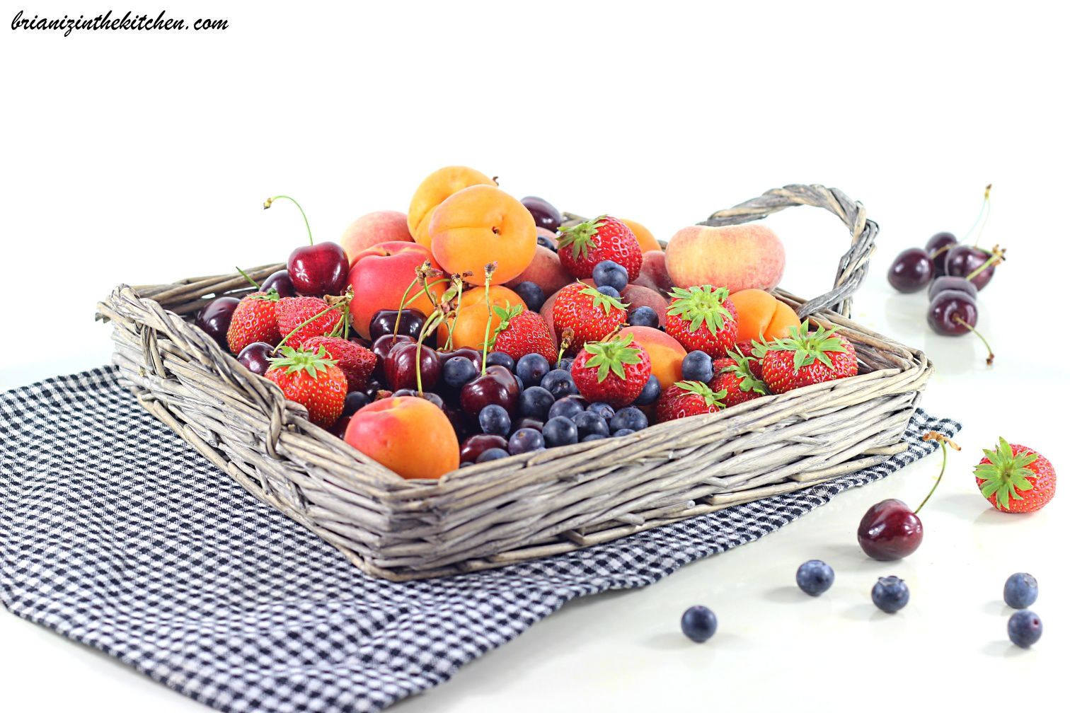 {Rainbow} Clafoutis Tutti Frutti - Brian Iz In The Kitchen