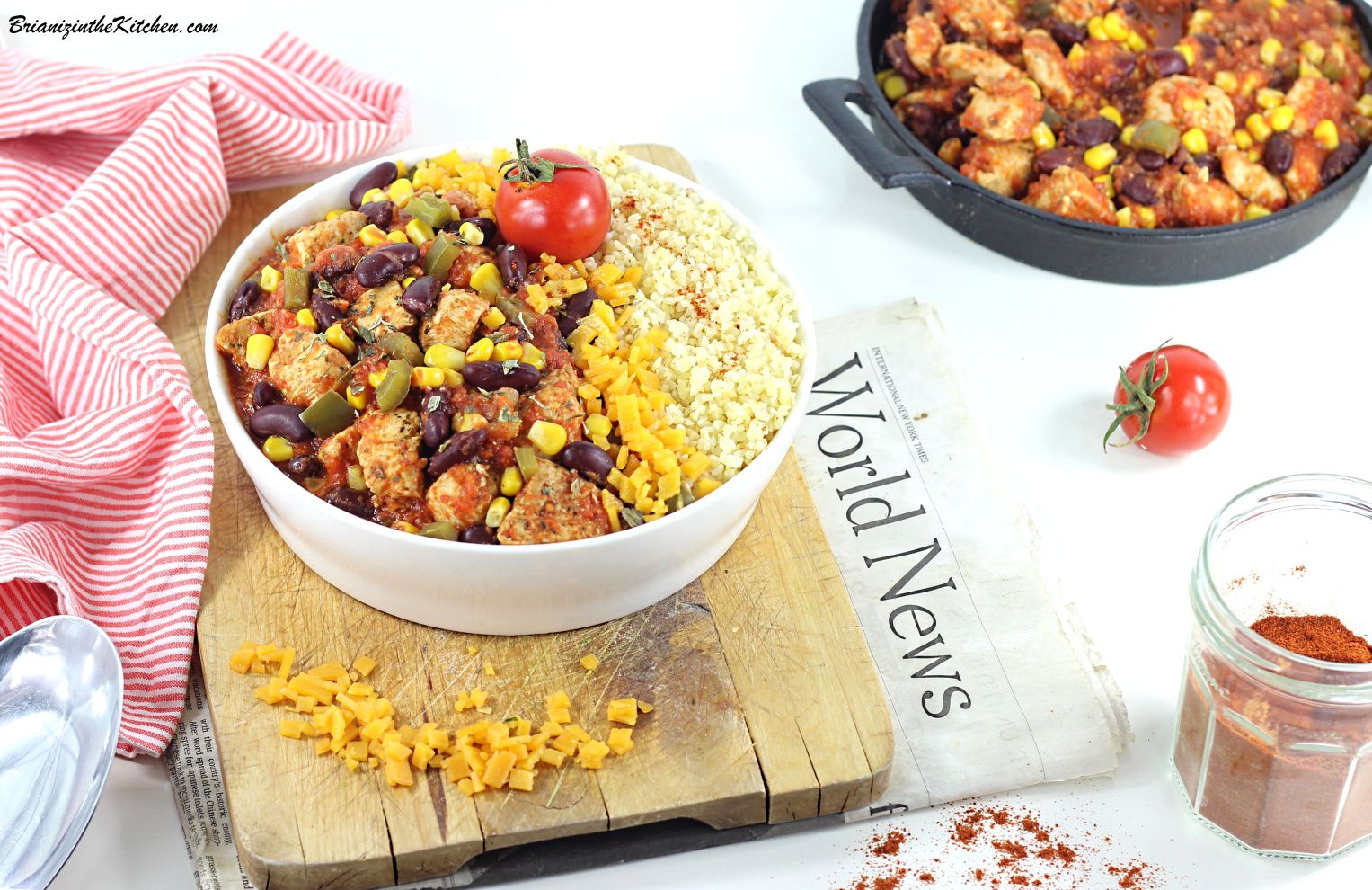 Chili con Pollo {Chili de Poulet}