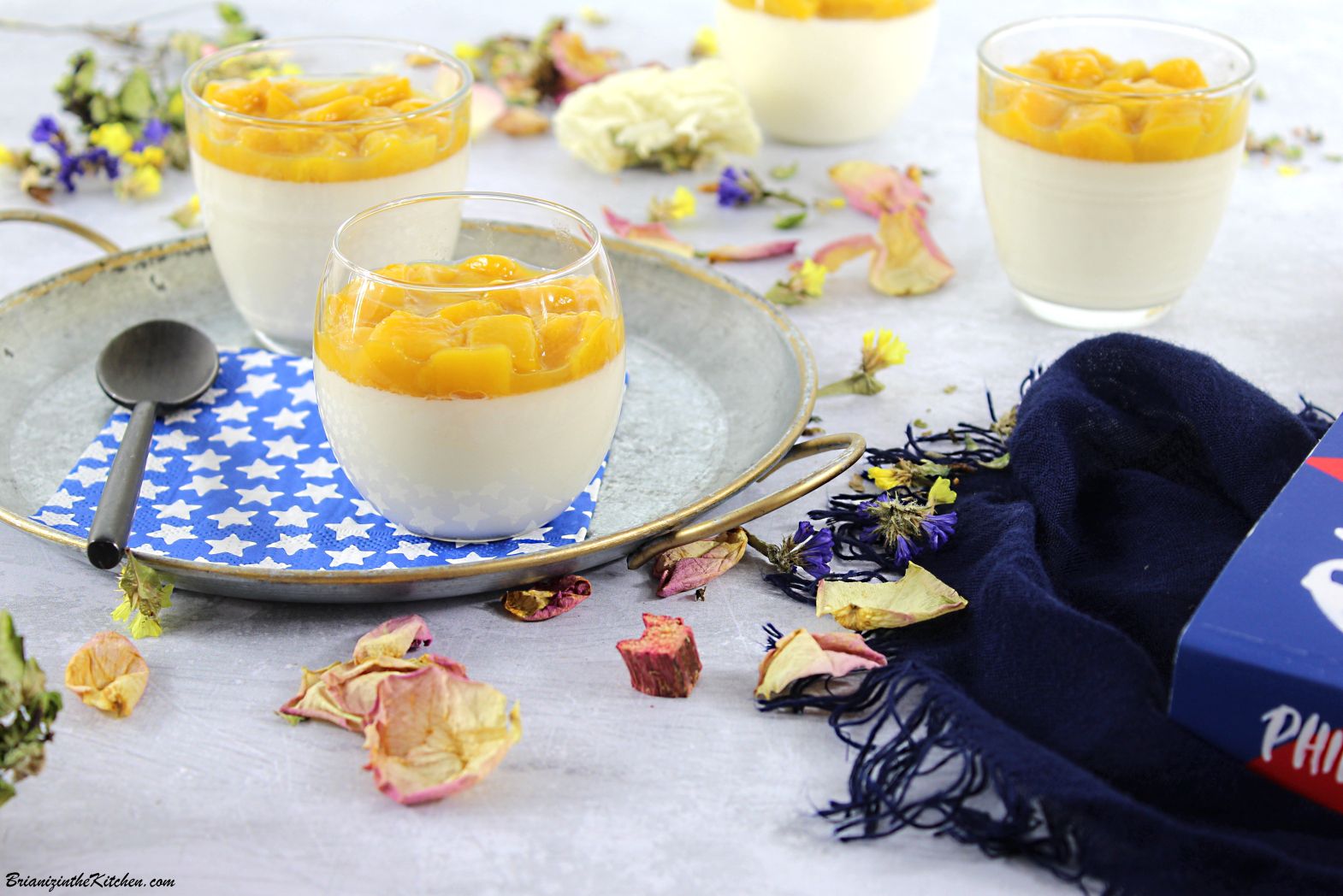 Panna Cotta Vanille et Mangue