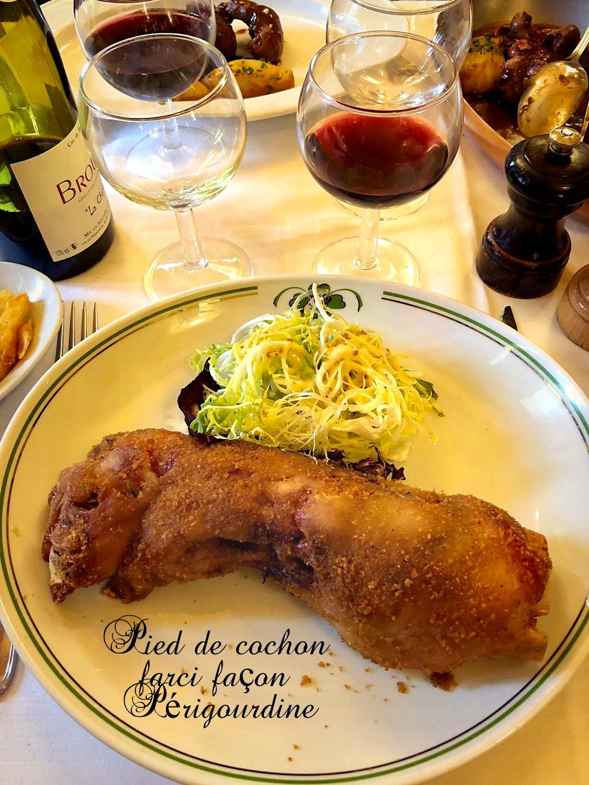 Balade parisienne... (2) Restaurant &quot;Au Pied de Cochon&quot;