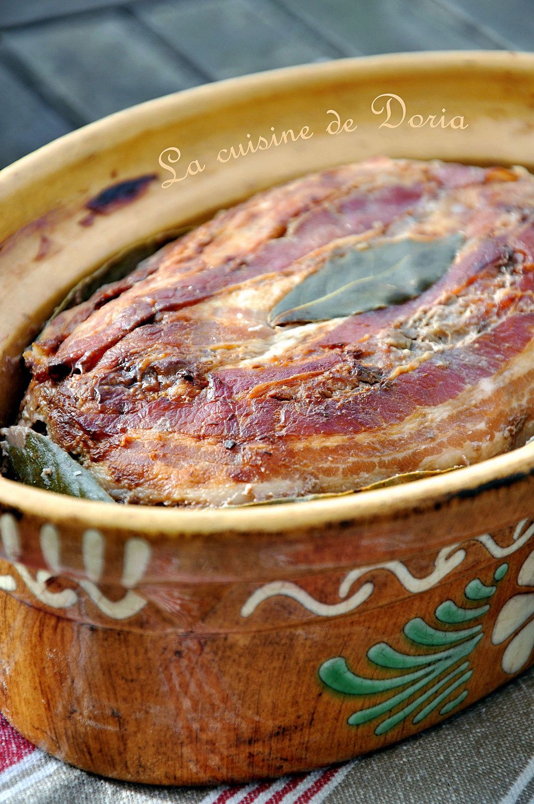 Terrine de campagne aux pruneaux d'Agen fourrés à l'Armagnac