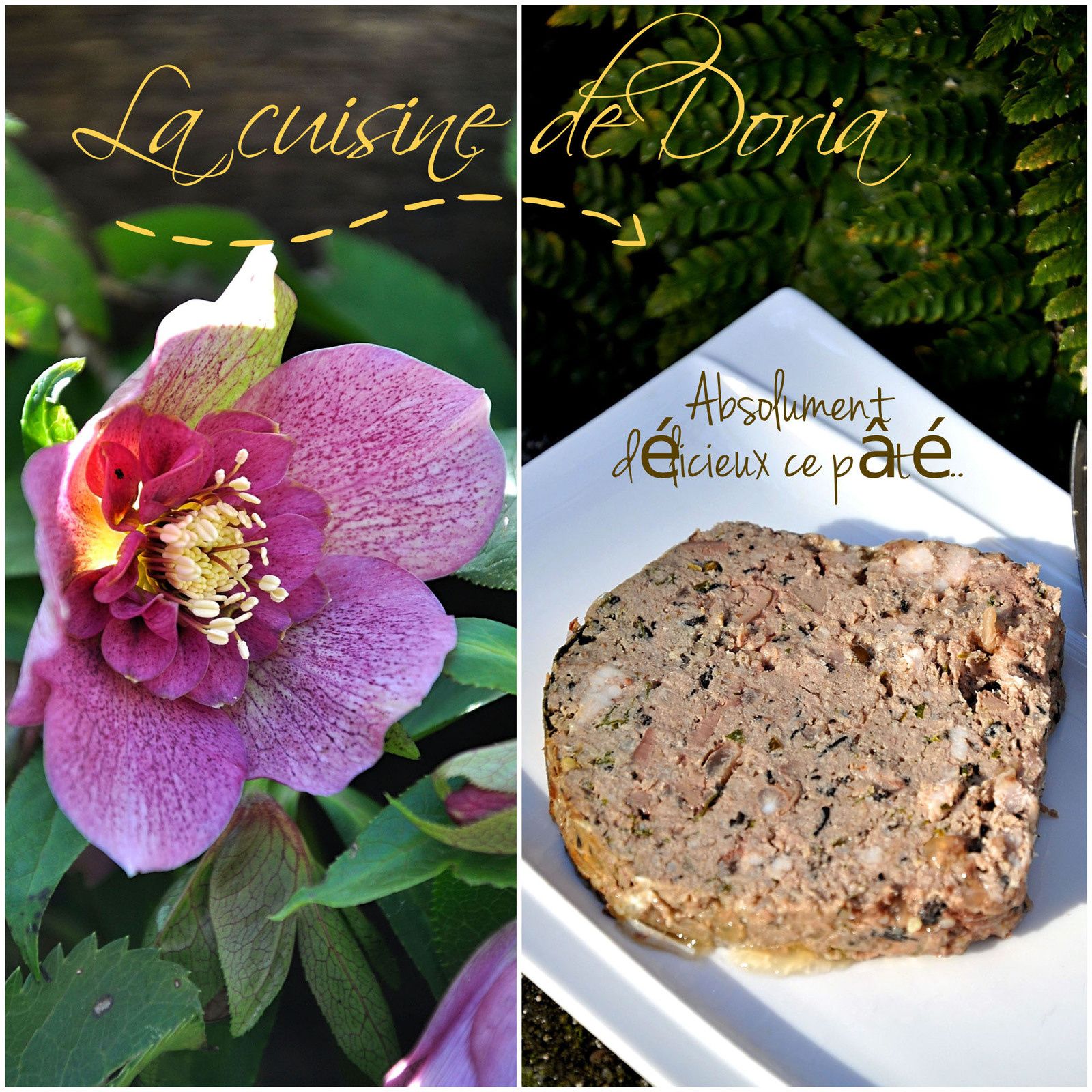 Terrine de campagne aux foies de volaille et poivre vert