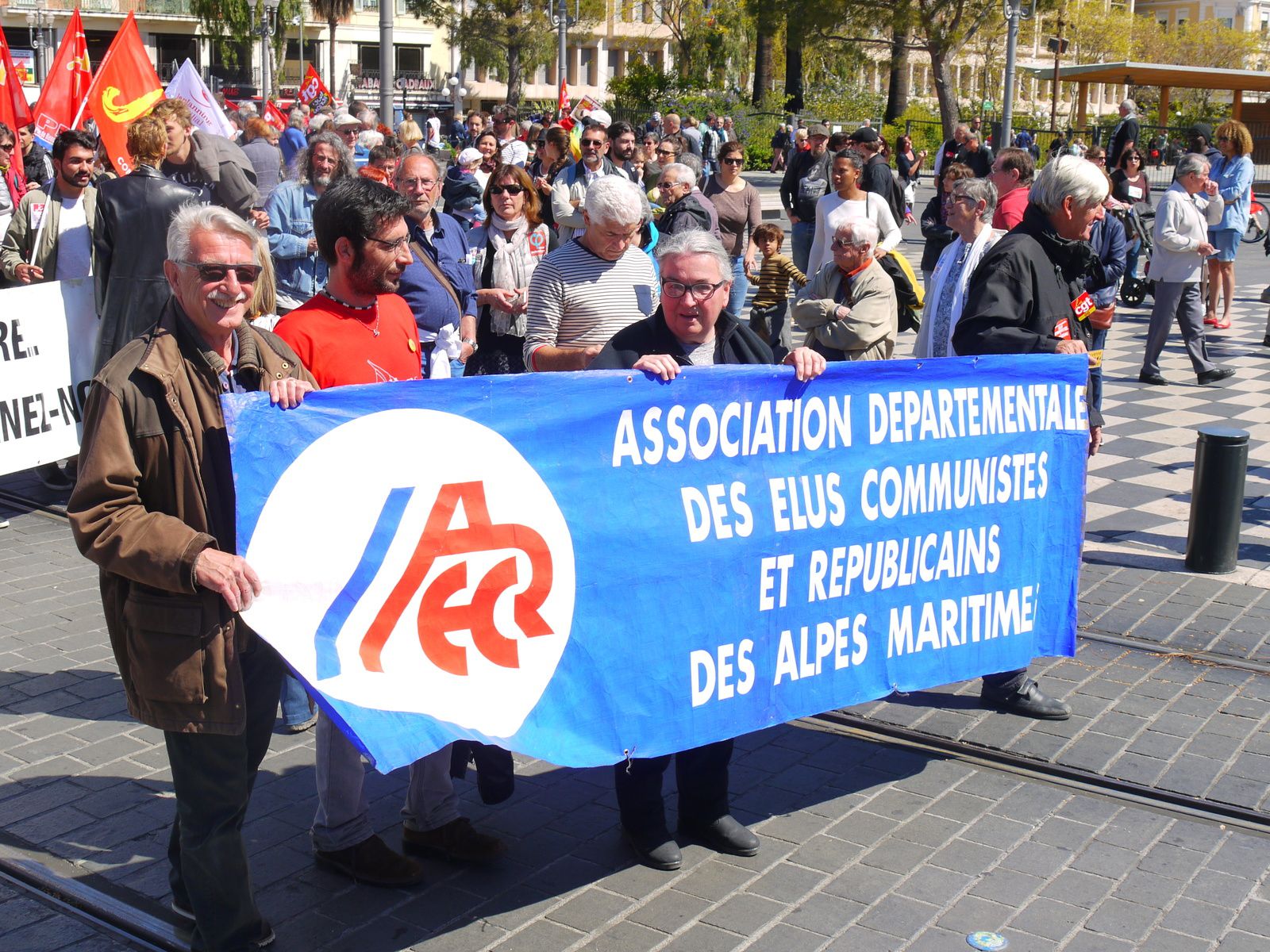 La manif du 1er mai à Nice en photos