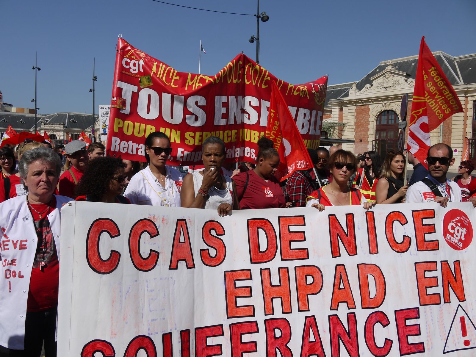 Nice: la manif du 19 avril en photos 