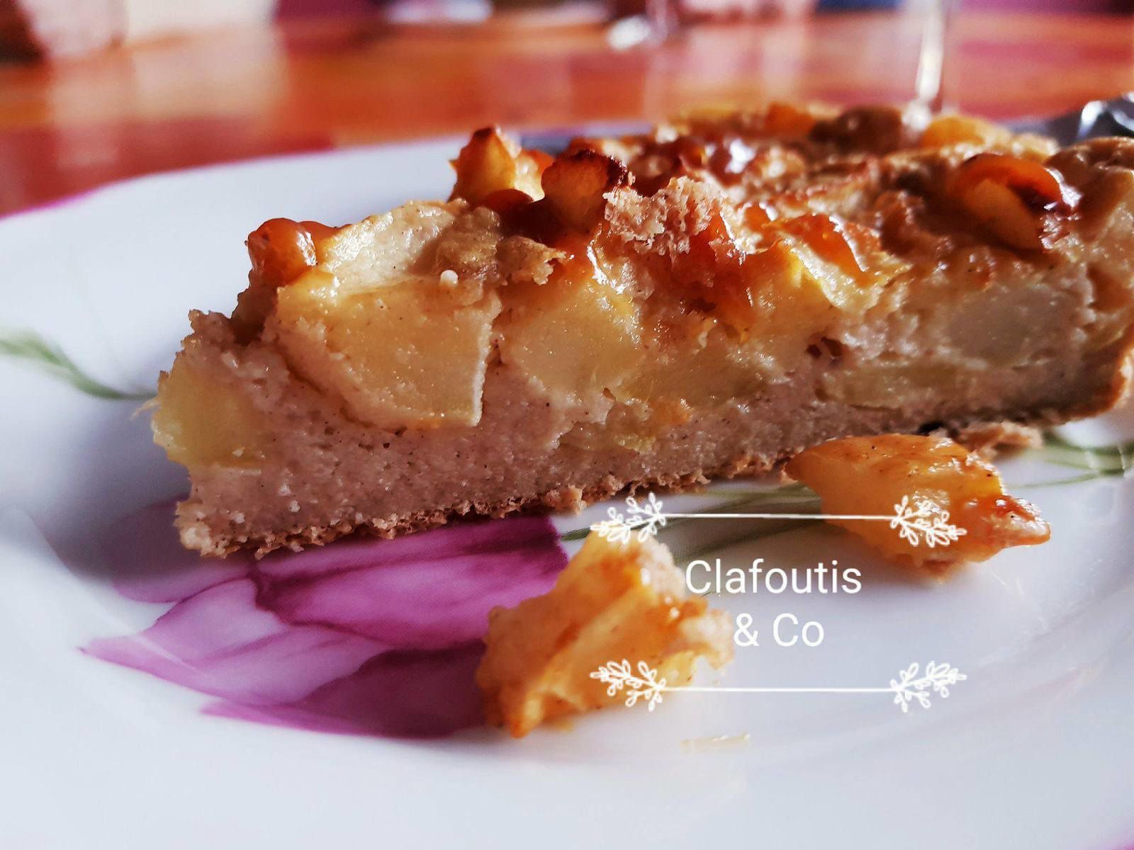 Clafoutis aux Pommes & Caramel au Beurre Salé