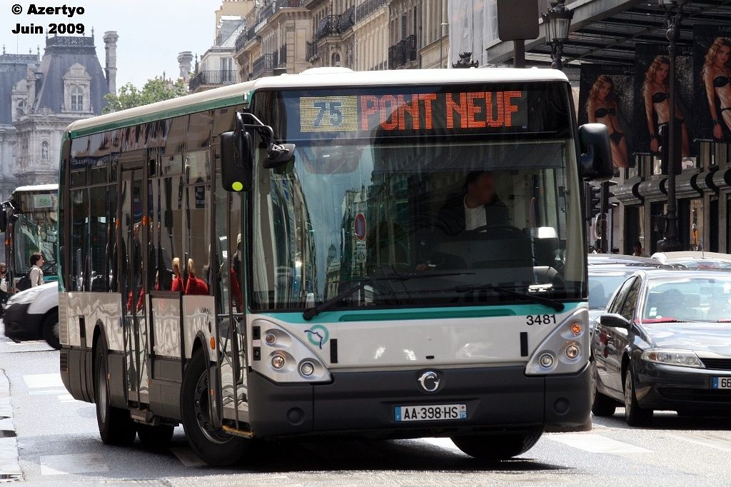 Les lignes de bus RATP 52 à 76 - IRR - Information Réseau RATP